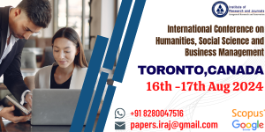 Humanities, Social Science and Business Management Conference in Canada